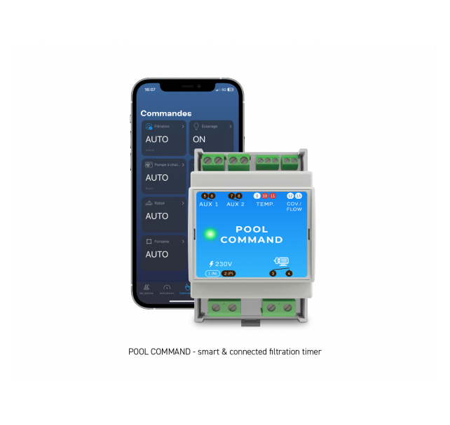 Módulo INDYGO POOL COMMAND