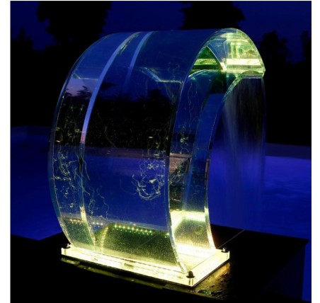 Embellecedor cascada Tropic con LED RGB