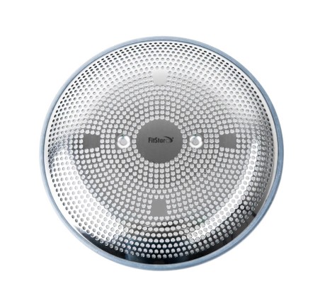 Embellecedor rejilla Ø280 mm. en inox. (para DN80)
