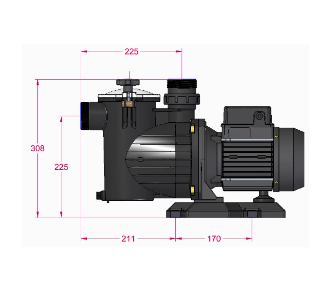 Kit adaptación Bomba Saci Optima