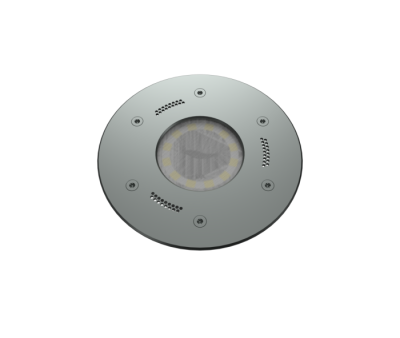 Sistema Revolution 170 Embellecedor de una pieza de foco para linerhormigon