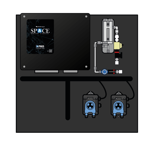 EQUIPO DE CONTROL I.A. SPACE PRO Station Panel completo con APF