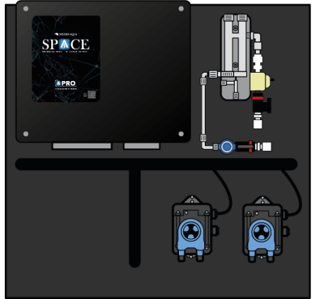 EQUIPO DE CONTROL I.A. SPACE PRO Station Panel completo con APF