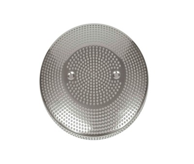 Embellecedor rejilla  Ø200 mm. en inox. (para DN65)