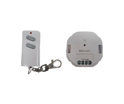 Mando y receptor para maximo 10 focos