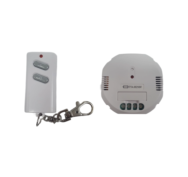 Mando y receptor para maximo 10 focos