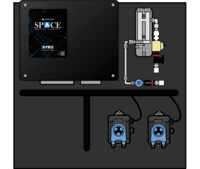EQUIPO DE CONTROL I.A. SPACE PRO Station Panel completo con APF 2
