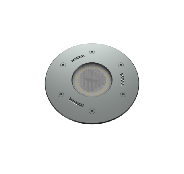 Sistema Revolution 170 Embellecedor de una pieza de foco para linerhormigon