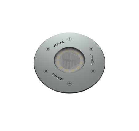 Sistema Revolution 170 Embellecedor de una pieza de foco para linerhormigon