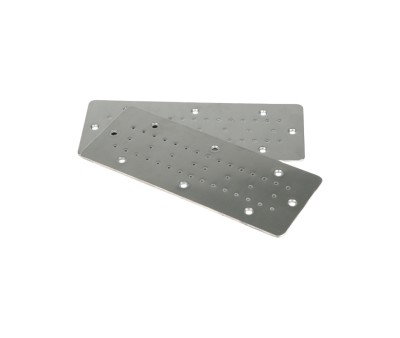 PLACA AIRE BANCO PS 25x10 cm. Embellecedor en Inox. V4A ( con junta )