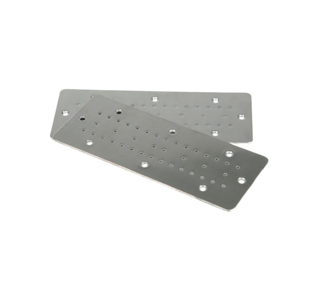 PLACA AIRE BANCO PS 25x10 cm. Embellecedor en Inox. V4A ( con junta )