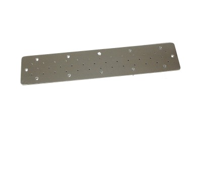 PLACA AIRE BANCO PS 50x10 cm. Embellecedor en Inox. V4A ( con junta )