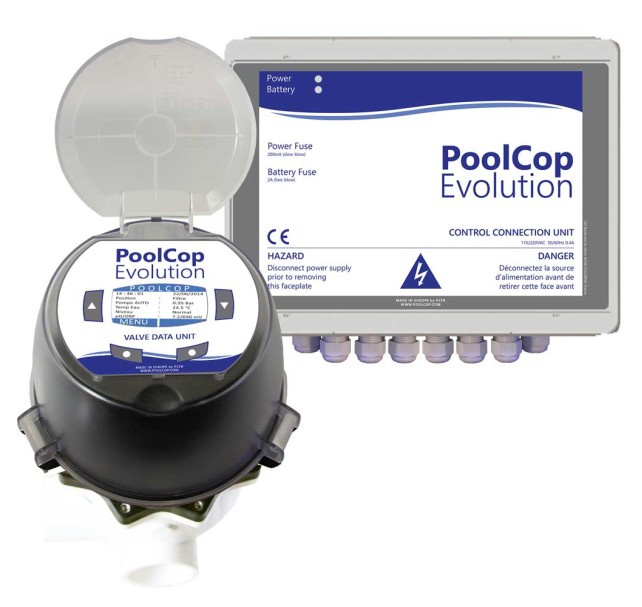 EQUIPO DE CONTROL POOLCOP EVOLUTION 1 ½ (pH  Rx Platino)