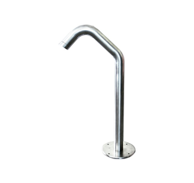 CAÑON PS MIDI Ø63 Embellecedor cuerpo cañon Inox AISI 316 (con conexión a nicho)