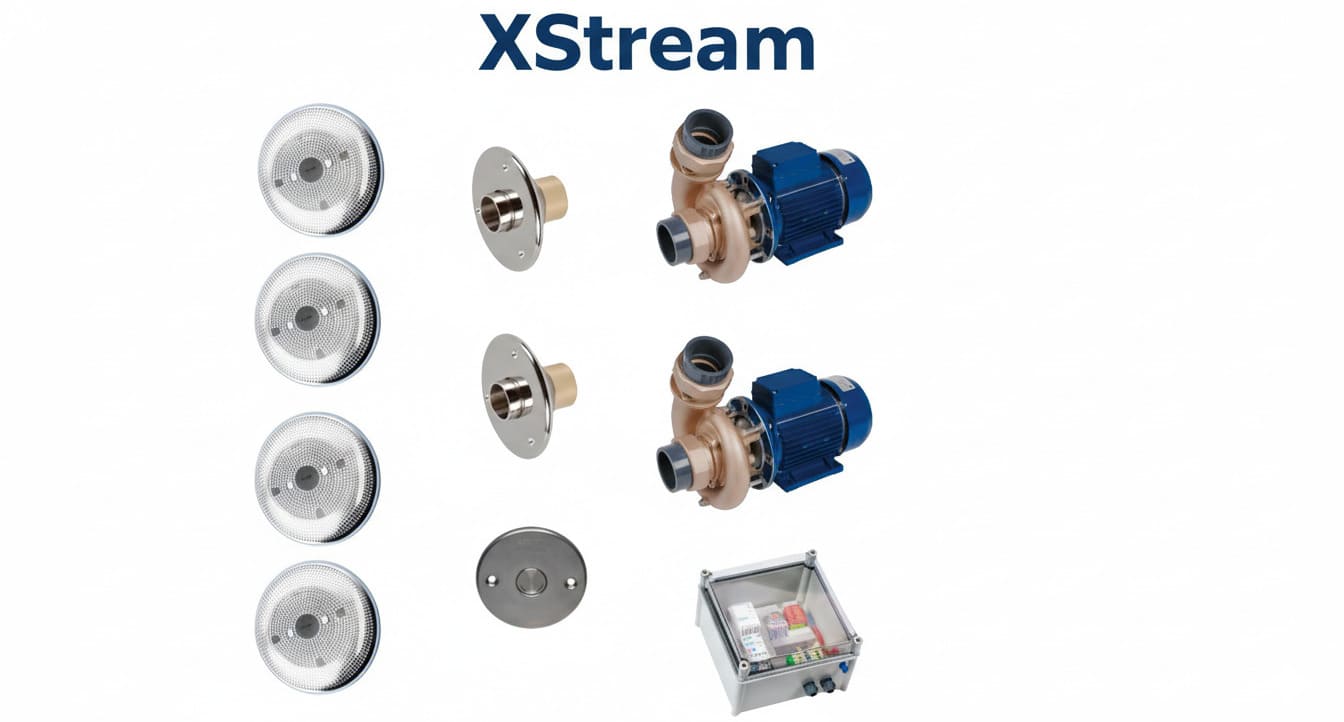 Sistema contracorriente X-STREAM FitStar de alta potencia - Fifstar de Hugo Lahme